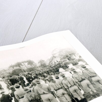 Unveiling of War Memorial, Port of Spain, Trinidad, c.1920 by English Photographer