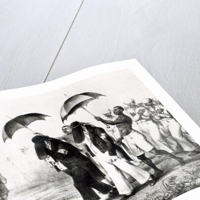 Negro Funeral Procession by Pierre J. Benoit