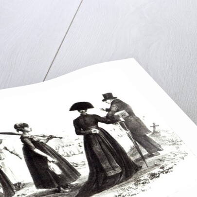 Cemetery at Parimaribo by Pierre J. Benoit