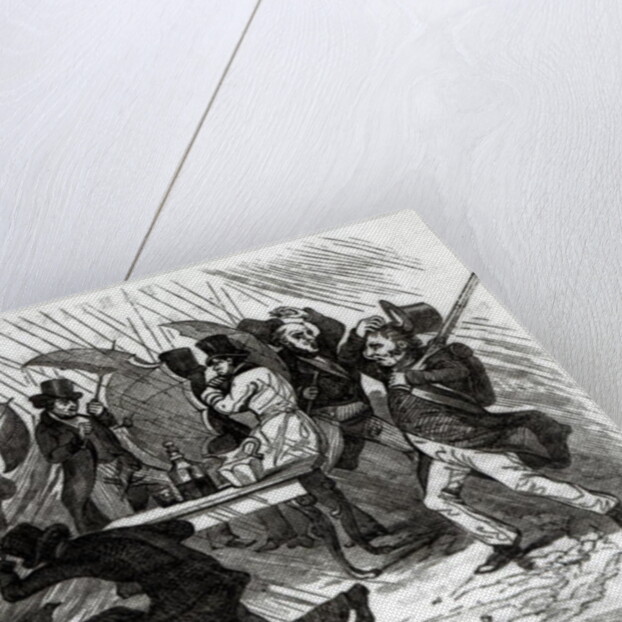 Going Around the Horn, 1849 by American School