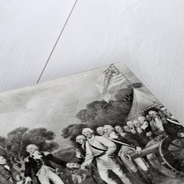 The Surrender of General Burgoyne Saratoga, New York, 17th October 1777 by American School