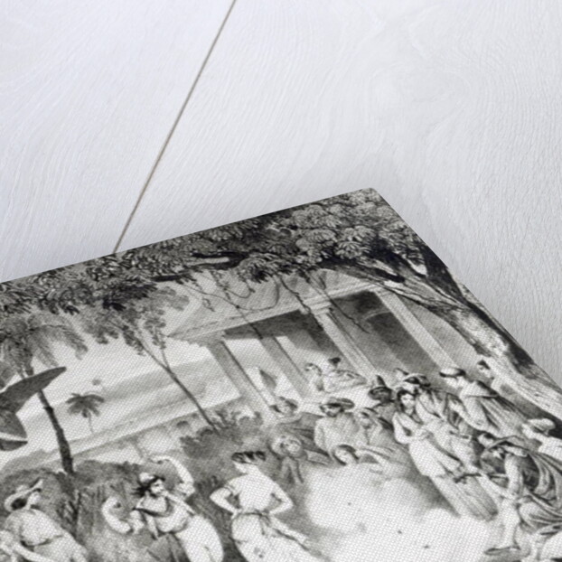 Landu Dance by Johann Moritz Rugendas