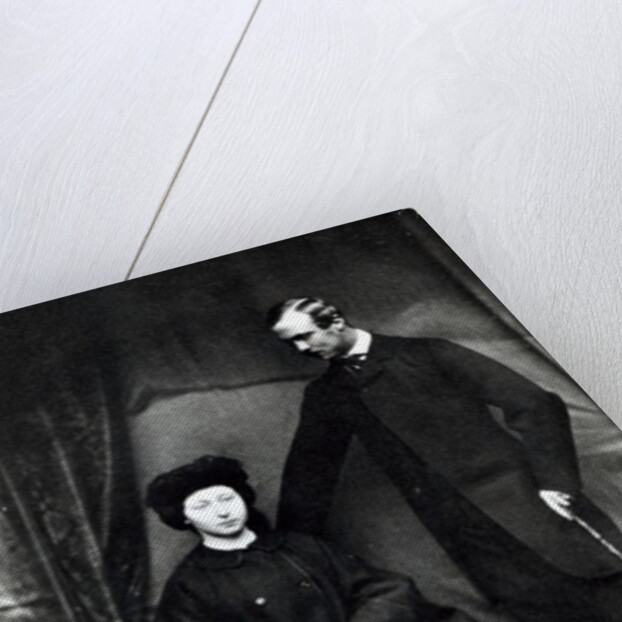 Princess Alice and Prince Ludwig of Hesse, 1860 by English Photographer
