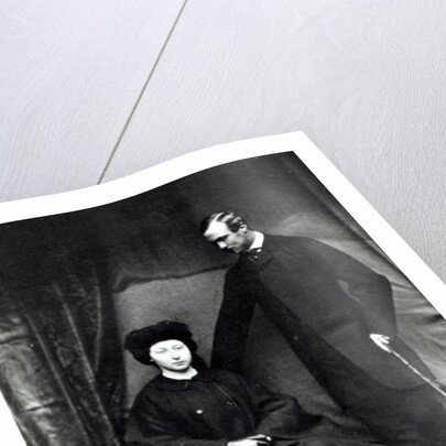 Princess Alice and Prince Ludwig of Hesse, 1860 by English Photographer