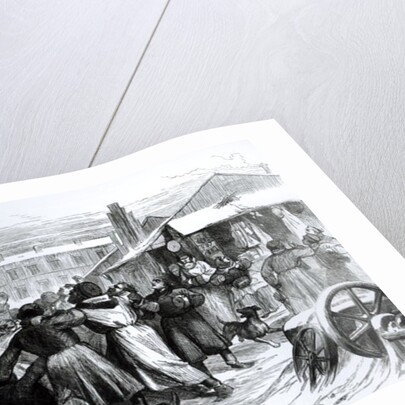 Football in the Jews' Market, St. Petersburg by English School