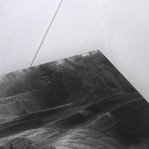 Trenton High Falls, 1838 by William Henry (after) Bartlett