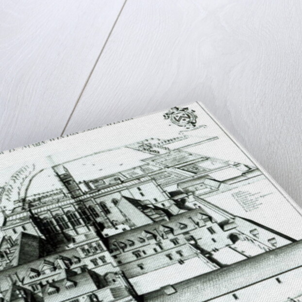 Winchester College, 1675 by David (after) Loggan