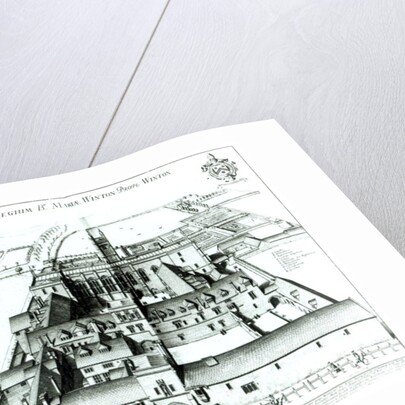 Winchester College, 1675 by David (after) Loggan