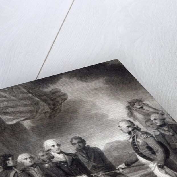 Surrender of Lord Cornwallis at Yorktown, 1781 by English School