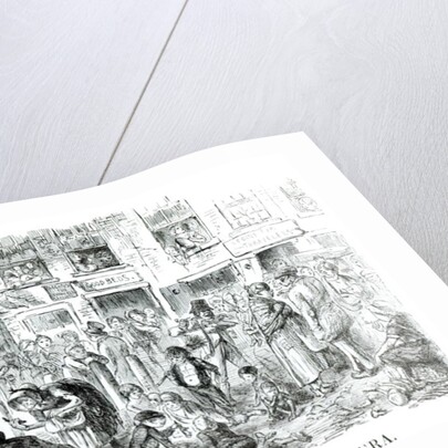 A Court for King Cholera, 1852 by English School