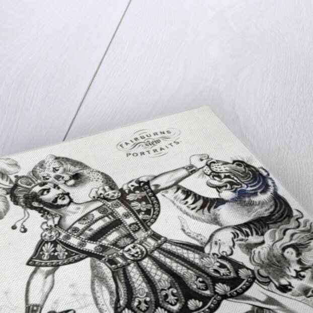 Van Amburgh the Brute Tamer, 1838 by J. Fairburn