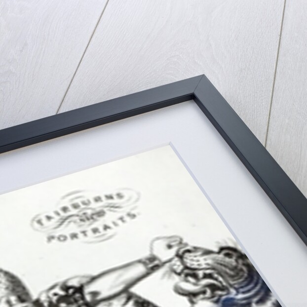 Van Amburgh the Brute Tamer, 1838 by J. Fairburn