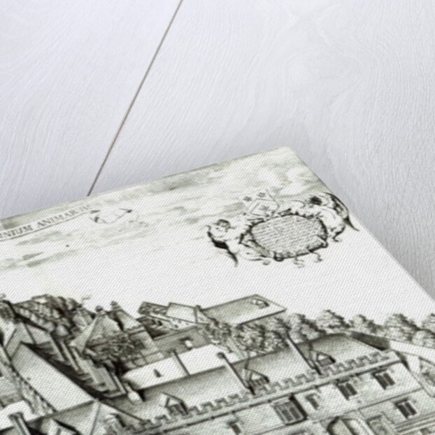 All Souls College, Oxford University, 1675 by David Loggan