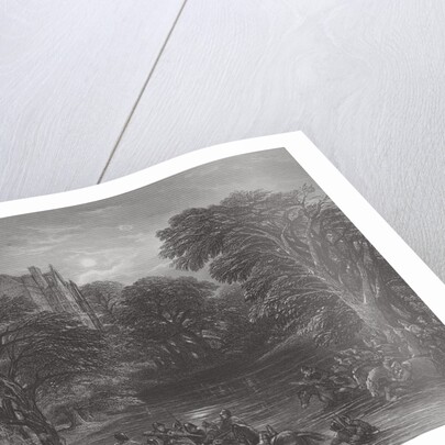 The Scots pursued after the Battle of Preston by George Cattermole