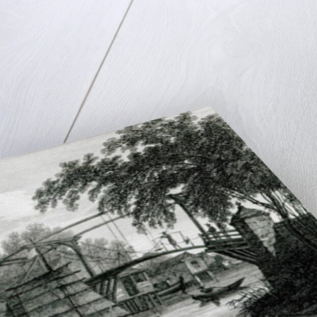 Drawbridge at Malacca by Edward Hawke Locker