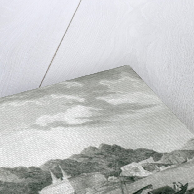 Harbour of Rio Janiero, with the Benedictine Monastery by William Wilson