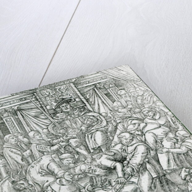 The Pope suppressed by King Henry VIII, 1534 by English School