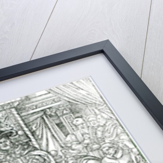 The Pope suppressed by King Henry VIII, 1534 by English School