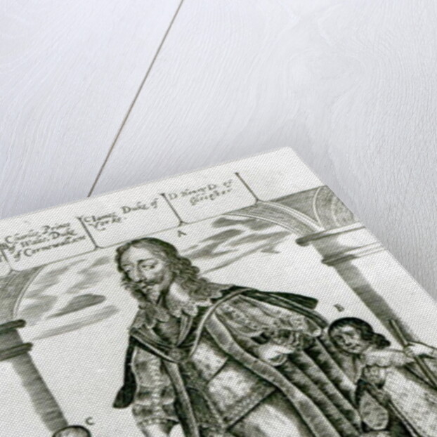 Charles I with his Children by English School