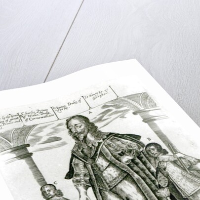 Charles I with his Children by English School