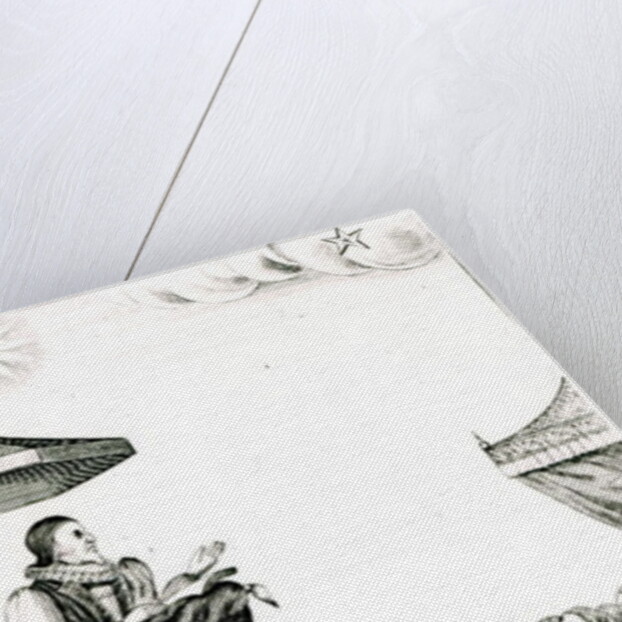 Announcement of the Birth of Charles I's Son, 1630 by English School