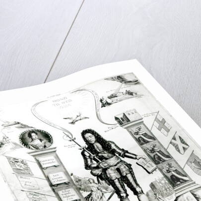 The Emblem of England, October 1690 by English School