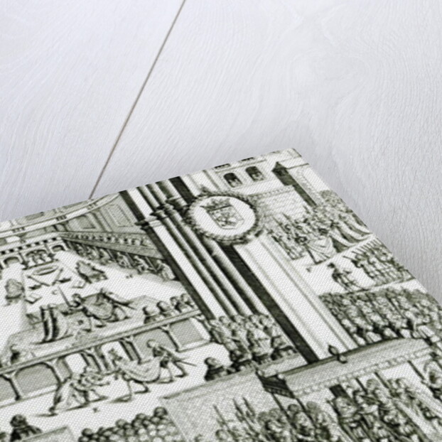 The Coronation of Charles I by German School