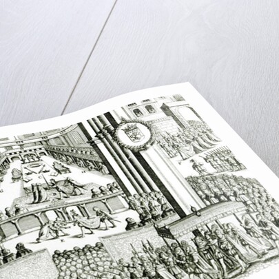 The Coronation of Charles I by German School