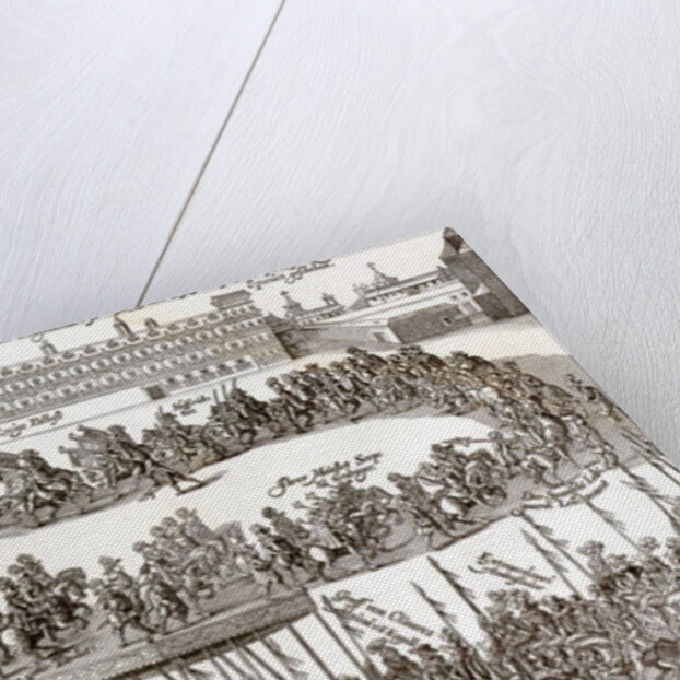 Entry of Prince Charles I into Madrid, 1623 by German School