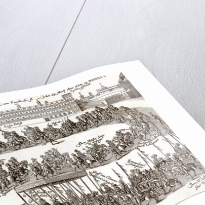 Entry of Prince Charles I into Madrid, 1623 by German School