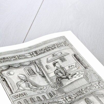 Bakers of York A.D, 1595-96 by English School