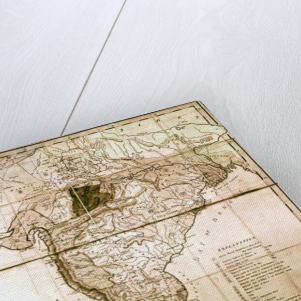 Map of India, 1803 by English School