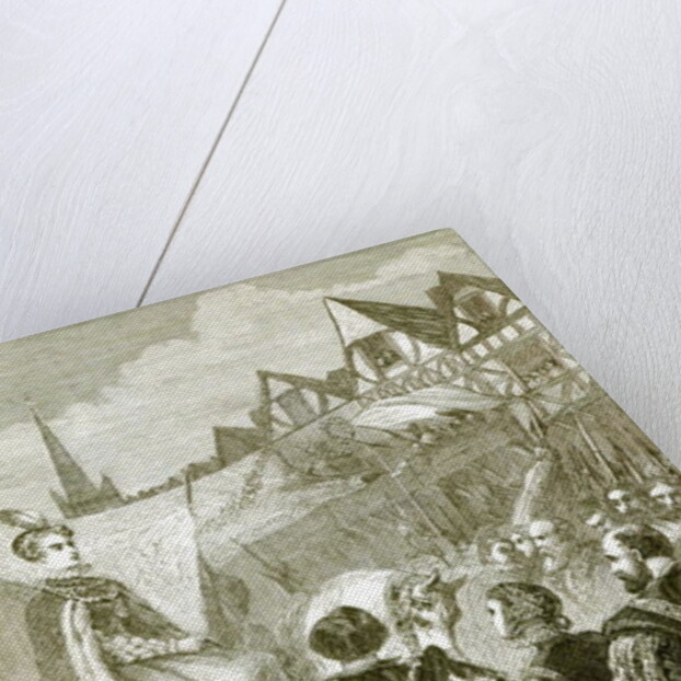 Queen Elizabeth entering London by English School