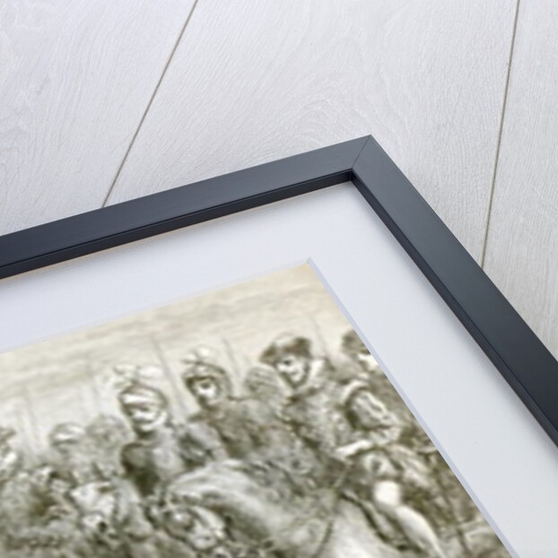 Queen Elizabeth at Tilbury by Matthew White Ridley