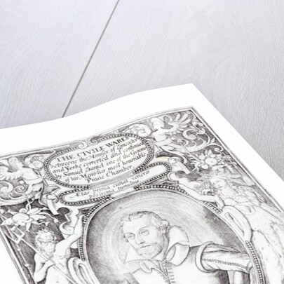 Portrait of Samuel Daniel by Thomas Cockson