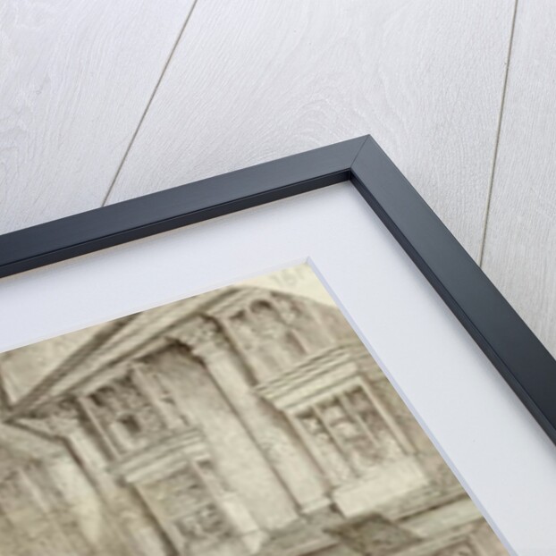 The Duke of Buckingham Travelling in a Sedan Chair by English School