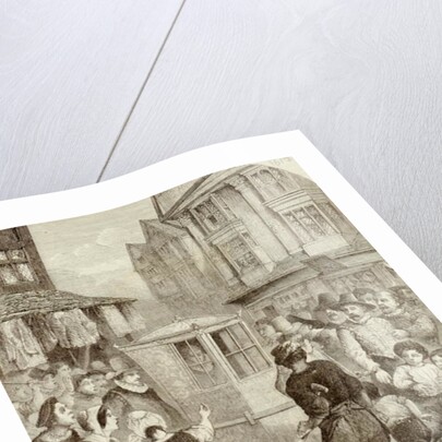 The Duke of Buckingham Travelling in a Sedan Chair by English School