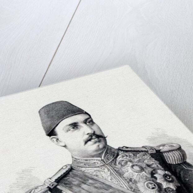 Portrait of The Khedive Tawfig by English School