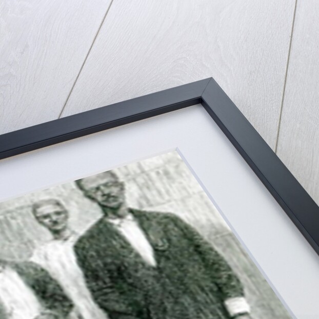 Mtesa,the Emperor of Uganda and other chiefs by English School