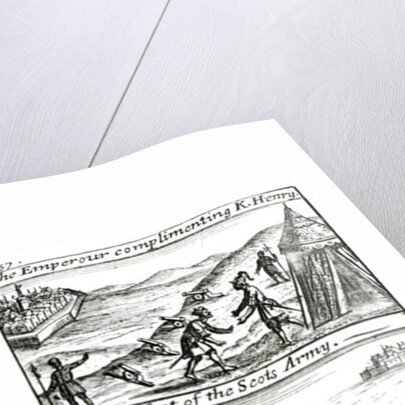 The Emperor complimenting King Henry by English School