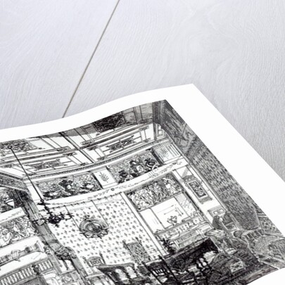 A Bed Room by English School