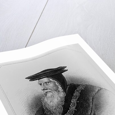 Portrait of John Russell 1st Earl of Bedford by English School