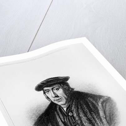 Portrait of Sir John More from 'Lodge's British Portraits', 1823 by Jan Cornelisz (after) Vermeyen