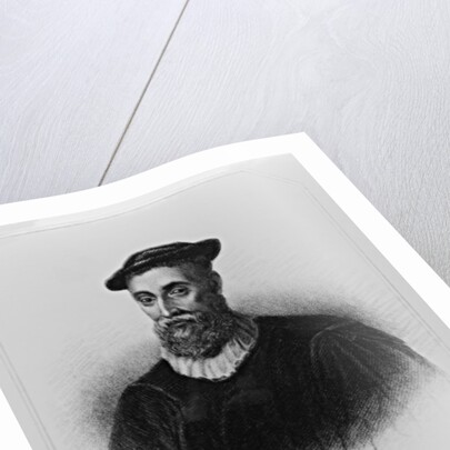 Portrait of John Knox from 'Lodge's British Portraits', 1823 by English School