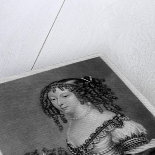 Portrait of Henrietta Anne, Duchess of Orleans by English School