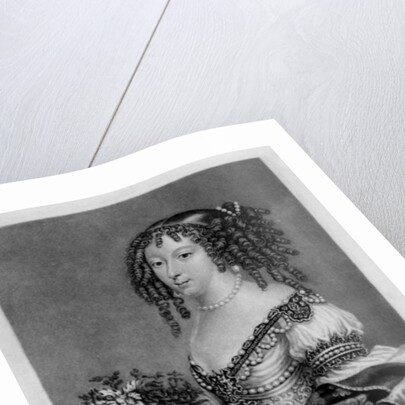 Portrait of Henrietta Anne, Duchess of Orleans by English School