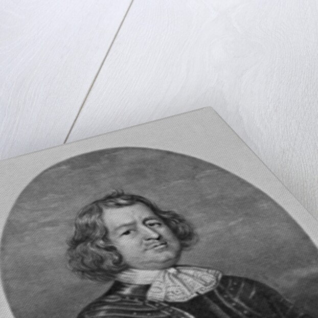 Portrait of Giles Strangeways by David (after) Loggan