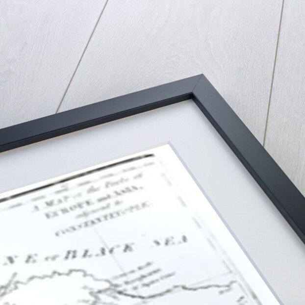 Map of the parts of Europe and Asia adjacent to Constantinople by English School