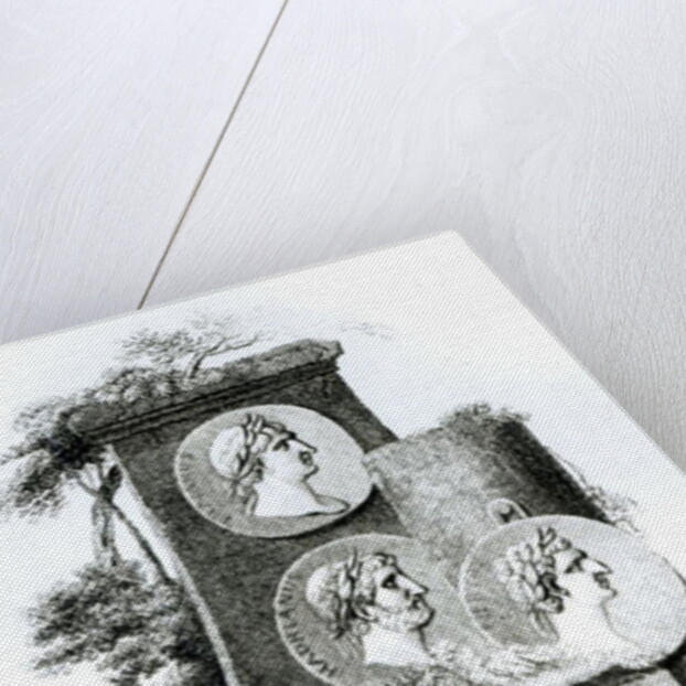 Portraits of Roman Emperors from 'The History of Decline and Fall of the Roman Empire' by Edward Gibbon, Vol 2, 1808 by Henry R. Cook