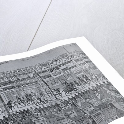 Part of the Coronation Procession of Edward VI, 1547 by English School